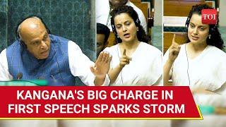 'Behave, It's Her Maiden Speech': Kangana's Big Claim In Lok Sabha Triggers Uproar