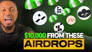 I Will Make $10,000 From 5 Free AIRDROPS in 2025