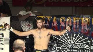 "Caged Aggression III"  Fight 7.  Jamie Tigges vs Mike Vasquez