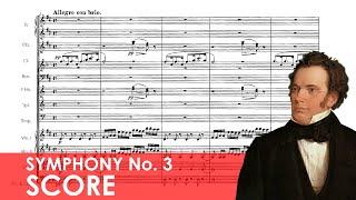 SCHUBERT Symphony No. 3 in D major (D.200) Score