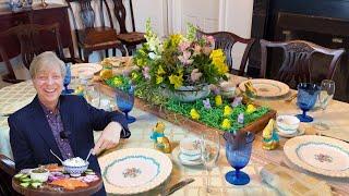 Easy Easter Brunch! Make-Ahead Recipes and a FUN Centerpiece!
