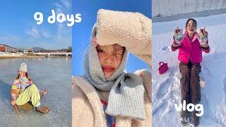 (Sub) Vlog. 매일이 Birthday•나의 네번째 new! 오피스•몇년만에 찜질방인지..•양양 욜스테이