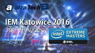 Intel Extreme Masters Katowice 2016: 360 VR (Virtual Reality) Video! - AlzaTech #281