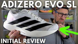 ADIDAS ADIZERO EVO SL - WORTH THE HYPE? THE NEW ADIDAS SUPER TRAINER - INITIAL REVIEW - EDDBUD