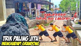 GRANDONG GEDRUK DI TERIAKIN PASUKAN BOCIL FF️️KUDA LUMPING MEDAL PUSAKA  LEMBUR KURING