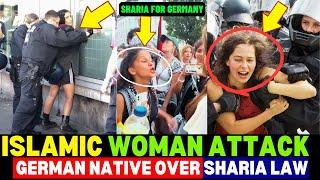 BREAKING: Islamists CLASH With German Natives In Berlin Over Sharia Law