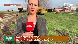 Incident u Futogu - TERETNI VOZ ISKOČIO IZ ŠINA | BLIC DAN