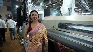 Watch the Live Demonstration of ColorJet Digital Textile Printing Machines at India ITME 2022