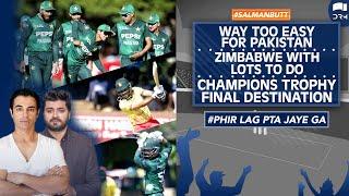 Way Too Easy For Pakistan | Zimbabwe With Lots to do | Champions Trophy Final Destination | SS1A