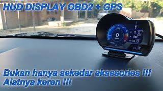 Review HUD Display OBD2 GPS - Canggih nih alat !!!