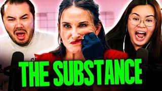 THE SUBSTANCE (2024) MOVIE REACTION!! First Time Watching | Demi Moore | Margaret Qualley