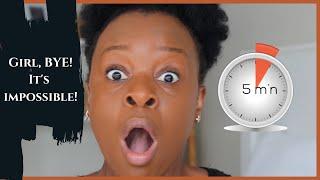 5 MINUTE MAKEUP CHALLENGE!!