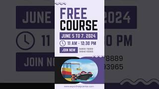 3 Days 100% Free Online Export Training | Export Help Center #exporthelpcenter
