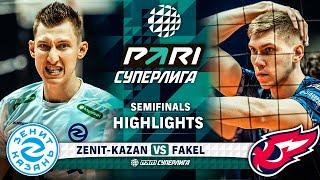 Zenit-Kazan vs. Fakel | HIGHLIGHTS | Semi-Finals | Round 2 | Pari SuperLeague 2024