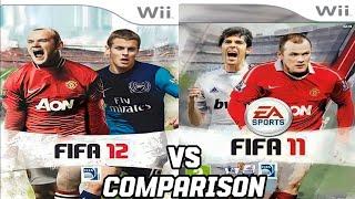 FIFA 12 Vs FIFA 11 Nintendo Wii