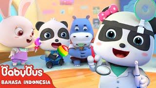 Lima Anak Kecil Makan Lolipop | Kebiasaan Baik | Dokter Gigi | Lagu Anak | BabyBus Bahasa Indonesia