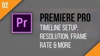 Premiere Pro CC - 02:  Importing Clips, Timecode  and New Sequence in HD or SD