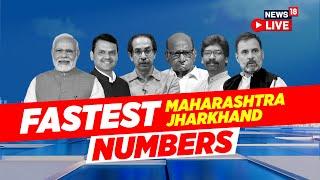 Maharashtra Election Results 2024 LIVE | Jharkhand Election Results | NDA Takes Early Lead | N18L