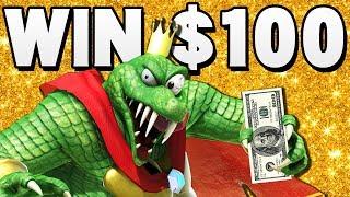 Beat My King K. Rool, WIN $100 Challenge!