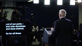‘It’s Ron Burgundy’: Joe Biden reading ‘cues in the teleprompter’