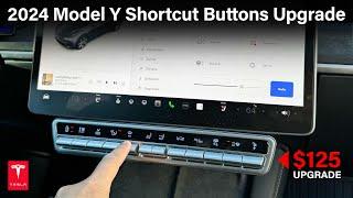2024 Tesla Model Y/3 Physical Shortcut Buttons Upgrade! #tesla #2024