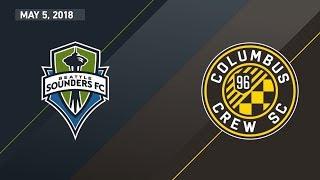 HIGHLIGHTS: Seattle Sounders FC vs. Columbus Crew SC | May 5, 2018