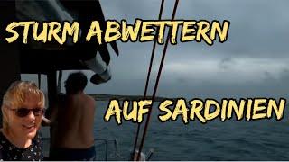 Sturm abwettern auf Sardinien. Segeln / Langfahrt