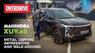 Mahindra XUV.e8 (XUV700 electric): Initial driving impressions and walk-around | OVERDRIVE