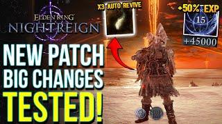Elden Ring Night Reign - New Patch Is Here! Huge Changes to EXP and SOLO Runs Buffed
