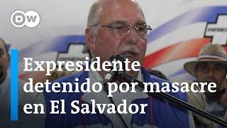 Ordenan la detención del expresidente salvadoreño Cristiani por masacre de El Mozote