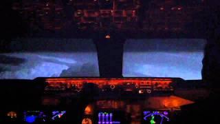 Flying The Boeing 747 During Massive Thunderstorms Bad Weather Pilot Cockpit View