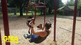 These parent-child swings are genius | GMA Digital