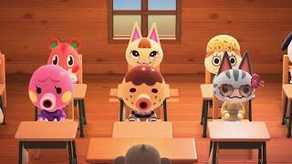 Animal Crossing Villagers Go Back To School...