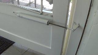 How to Install a Screen Door Closer