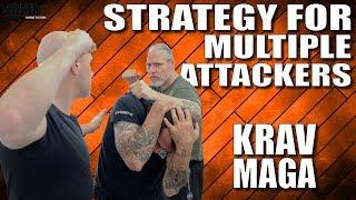 KRAV MAGA CONCEPT - How to Fight Multiple Attackers (Strategy and fighting techniques)?