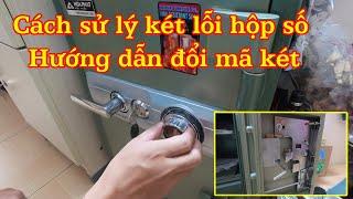 Cách sửa số két sắt hòa phát - Hướng dẫn đổi mã két Hòa Phát