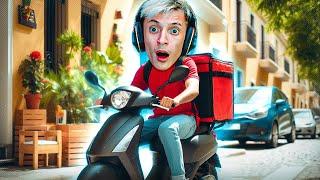 PRONTO a CONQUISTARLA con il NUOVO BOLIDE! [Food Delivery Simulator] #5