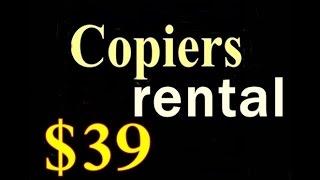 Office Copiers for Rent Chicago, Il