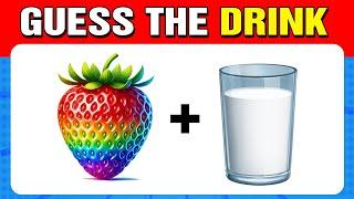 Can You Guess The Drink By Emoji? Food and Drink by Emoji Quiz | Quiz Lion