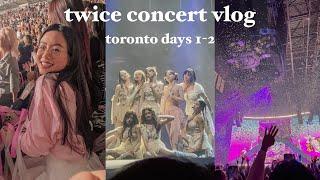 TWICE concert vlog: toronto days 1 & 2