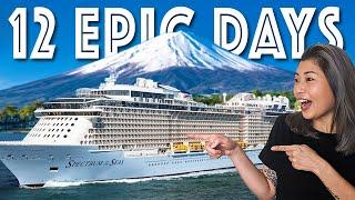 12 EPIC Days onboard Asia's LARGEST Cruise Ship! Singapore to Japan full tour!