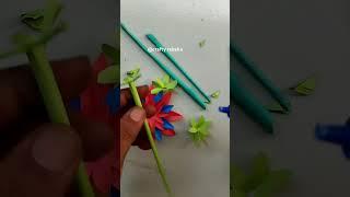 Paper cutting flower.#diy #reels #craft #rebeka #art #paper #papercraft #short#video #diy #