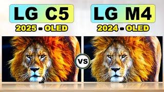 LG C5 OLED TV VS LG M4 - Signature OLED TV