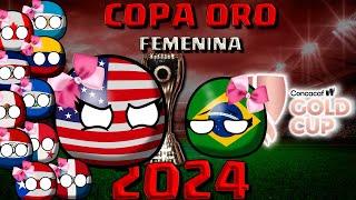 Así fue la COPA ORO FEMENINA de CONCACAF 2024 | countryballs