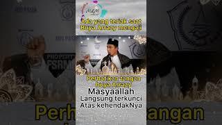 Perhatikan tangan buya arrazy |Masyaallah atas izin Allah mulut terkunci