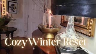 Life in my 50's in Atlanta ~ One Day at a Time~ Winter Foyer Reset~ No Snow Days