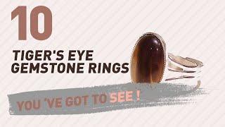 Tiger'S Eye Gemstone Rings Top 10 Collection // UK New & Popular 2017