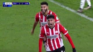 Ricardo Pepi Goal 90+5, PSV Eindhoven vs Shakhtar Donetsk (3-2) All Goals and Highlights