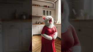 Pregnant Cat Story  #shorts #aicats #amazing #aistory #foreyou #foreyou #cat