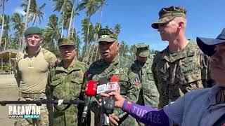Philippine and U.S. Marines Kamandag coastal defense operation sa Palawan | Palawan News
